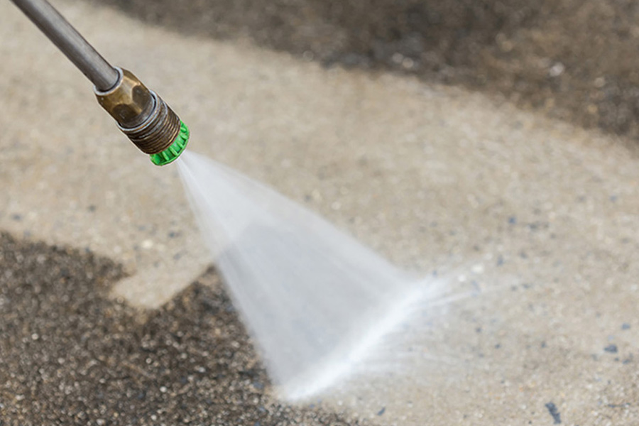 driveway soft washing